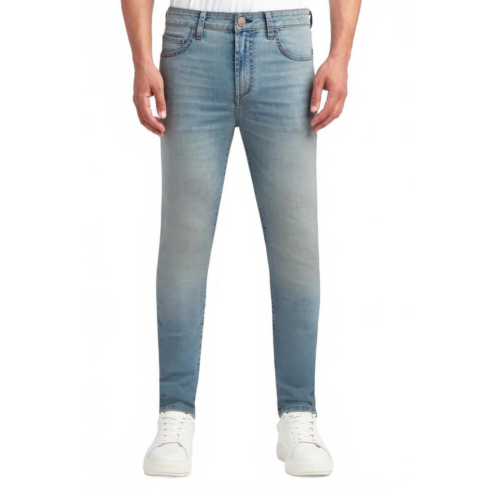 NEW MONFRERE greyson slim jeans in desert indigo